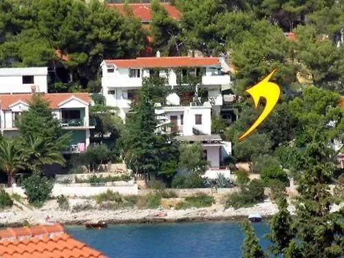 Apartment In Okrug Gornji With Sea View, Balcony, Air Conditioning, Wifi 5106-1 Trogir